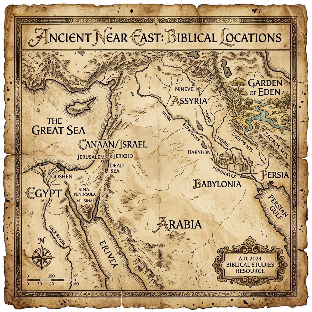 Ancient Near East Map